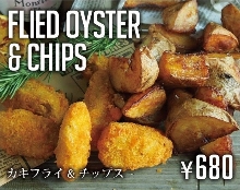 Deep-fried oysters