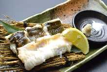 Grilled conger eel Shirayaki