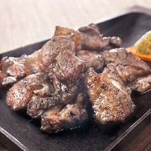 Charcoal grilled meat