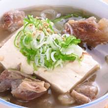 Simmered beef tendon