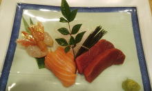 Assorted sashimi, 3 kinds