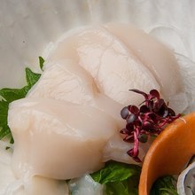 Scallop sashimi