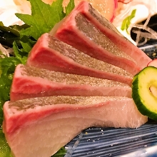 Amberjack sashimi