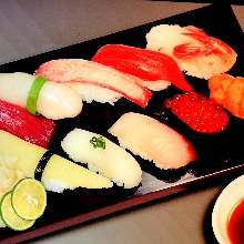 Assorted extra premium nigiri sushi, 9 kinds