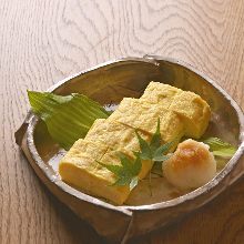 Japanese-style rolled omelet