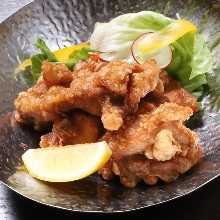 Lamb Zangi (fried lamb)