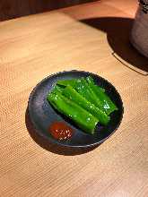 Crispy bell pepper