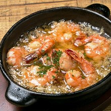 Shrimp ajillo (gambas al ajillo)