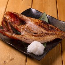 Salt roasted kichiji rockfish