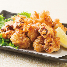 Fried octopus