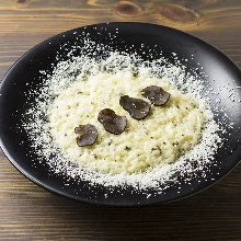 Cheese risotto