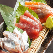 Assorted sashimi, 3 kinds