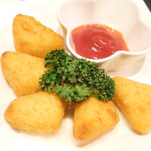 Fried camembert cheese