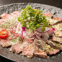 Roast beef Carpaccio