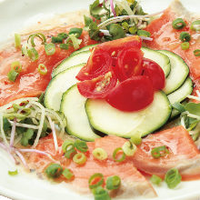 Salmon Carpaccio