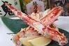 Seared red king crab Seared red king crab