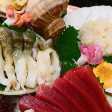 Assorted sashimi, 3 kinds