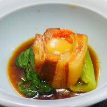 Simmered pork belly Simmered pork belly