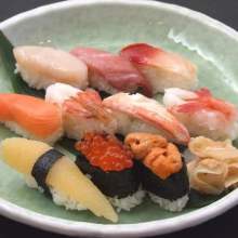 Assorted nigiri sushi Assorted nigiri sushi