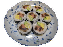 Futomaki sushi rolls