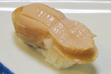 Abalone sashimi