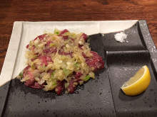 Negi tan shio (salted tongue with green onions)