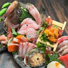 Assorted sashimi, 8 kinds