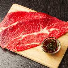 Wagyu beef loin yakishabu