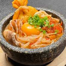 Jjigae pot udon