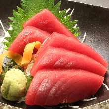Bluefin tuna sashimi