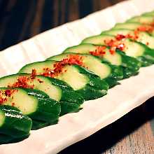 Pickled whole cucumber