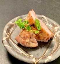 Grilled young chicken
