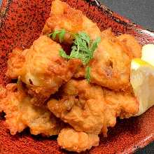 Fried octopus