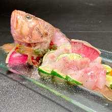 Sudachi flavor carpaccio