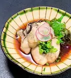 Steamed Oysters with Ponzu Sauce