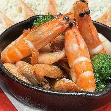 Shrimp ajillo (gambas al ajillo)