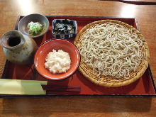 Buckwheat noodles with grated daikon radish