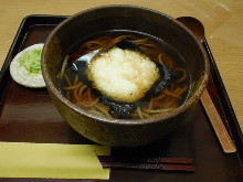 Buckwheat noodles with grated yam