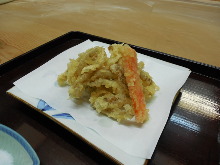 Tempura fritters