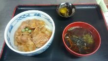 Pork rice bowl