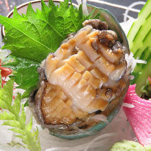 Abalone sashimi