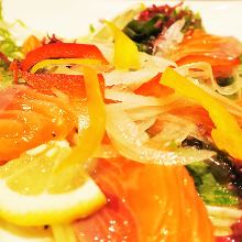 Salmon Carpaccio