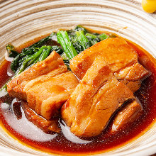 Simmered pork belly