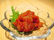 Chanja (Korean spicy marinated cod innards)