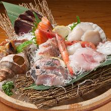 Assorted sashimi, 10 kinds