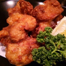 Fried chicken set meal