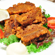 Deep-fried beef tongue