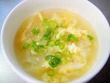 Egg soup