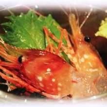 Botan shrimp odorigui