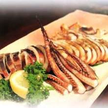 Grilled squid